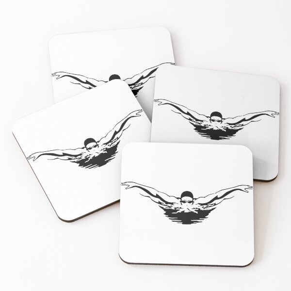 Item preview, Love Swimming Life in the Fast Lane Swimming Art Design Happy Apparel Essential Inspiration Joy Mood Funny designed and sold by DesignByHeartUK.