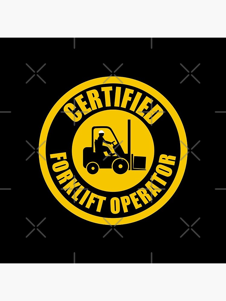 Discover Forklift operator Certified  | Pin