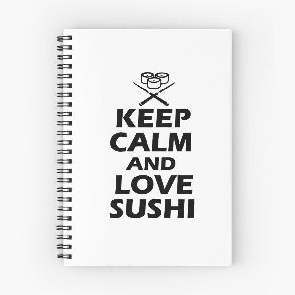 Item preview, Keep Calm Love Suchi Funny Loving as Saumon Couple - Sushi Hug  Gifts ,Gift Mom,Gift dad,Gift friend Funny Art Design Happy Apparel Essential Inspiration Joy Mood designed and sold by DesignByHeartUK.