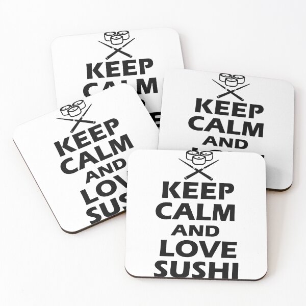 Item preview, Keep Calm Love Suchi Funny Loving as Saumon Couple - Sushi Hug  Gifts ,Gift Mom,Gift dad,Gift friend Funny Art Design Happy Apparel Essential Inspiration Joy Mood designed and sold by DesignByHeartUK.