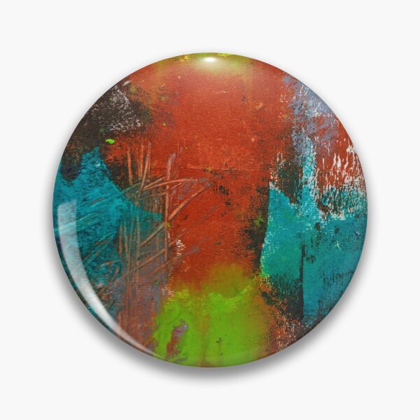 Item preview, ABSTRACT JUNE - Contemporary, Blue, Green, Brown, Expressionism designed and sold by KATHLEEN TENNANT ART.
