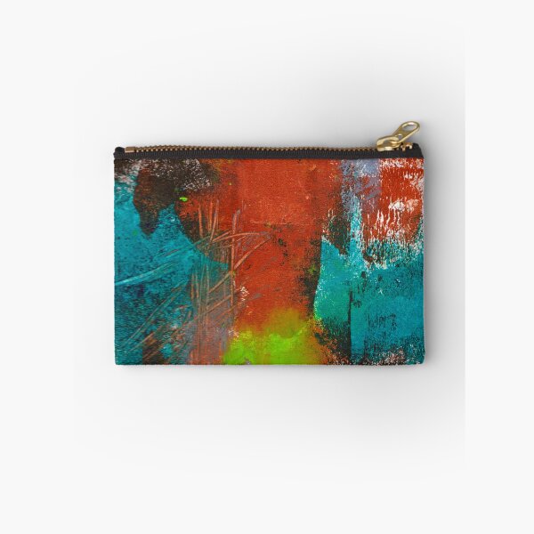 Item preview, ABSTRACT JUNE - Contemporary, Blue, Green, Brown, Expressionism designed and sold by KATHLEEN TENNANT ART.