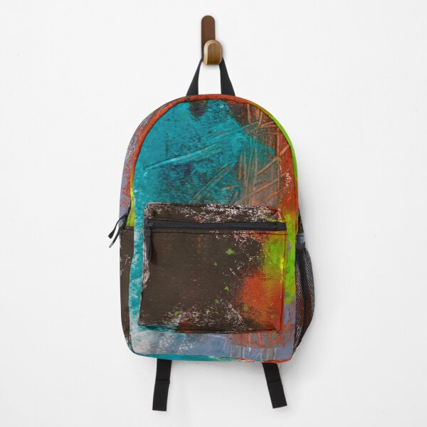 Item preview, ABSTRACT JUNE - Contemporary, Blue, Green, Brown, Expressionism designed and sold by KATHLEEN TENNANT ART.