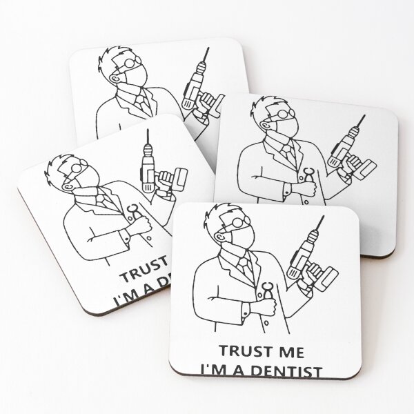 Item preview, Trust me I am Dentist Love Dentist Smile Love Dental Care periodontist Tooth ache Beat Essential Gift Premium Apparel Funny Holiday Xmas designed and sold by DesignByHeartUK.