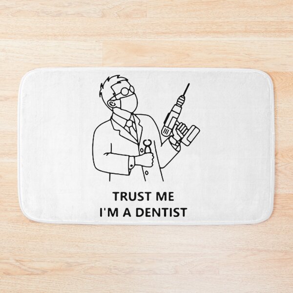 Item preview, Trust me I am Dentist Love Dentist Smile Love Dental Care periodontist Tooth ache Beat Essential Gift Premium Apparel Funny Holiday Xmas designed and sold by DesignByHeartUK.