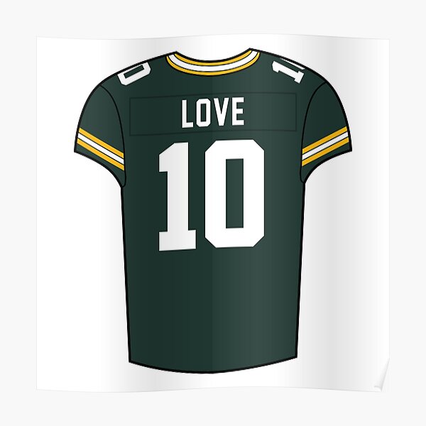 Davante Adams Home Jersey Poster for Sale by designsheaven