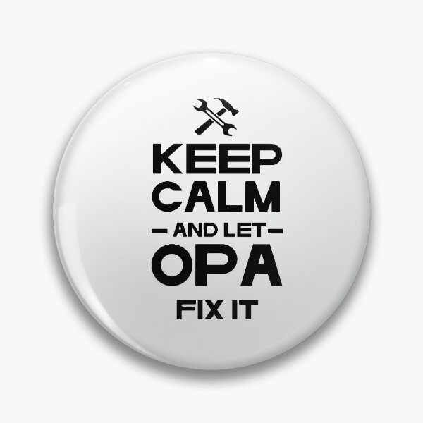 Item preview, Keep Calm and Let OPA Fix it Funny Gift Premium Apparel Funny Holiday Xmas designed and sold by DesignByHeartUK.