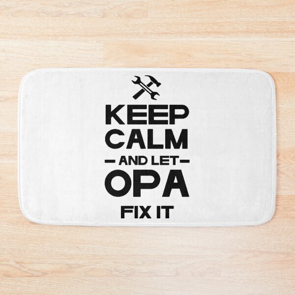 Item preview, Keep Calm and Let OPA Fix it Funny Gift Premium Apparel Funny Holiday Xmas designed and sold by DesignByHeartUK.