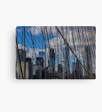 Brooklyn Bridge, New York, USA. Canvas Print