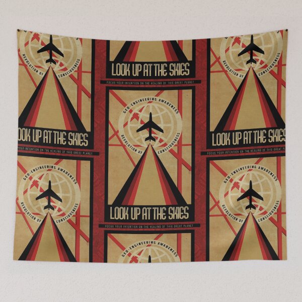 Item preview, Look Up At The Skies | Revolution of Consciousness Poster designed and sold by Daniel Watts.