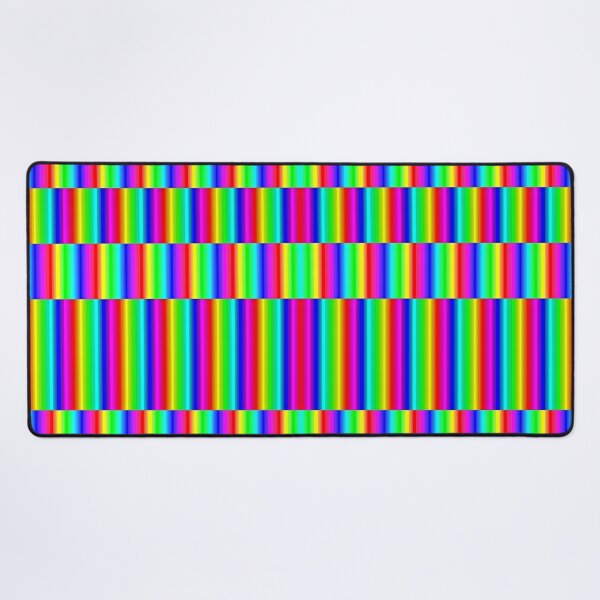 Psychedelic Hypnotic Visual Illusion Desk Mat