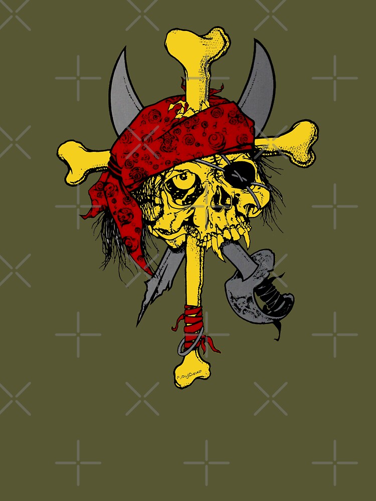 Zorlac Pushead Pirate Skull Alt 2