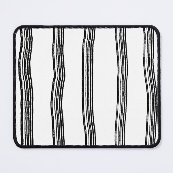 Item preview, "Semi Ploughed" 1 | Vertical Black and White Pattern designed and sold by LiseHoltArt.