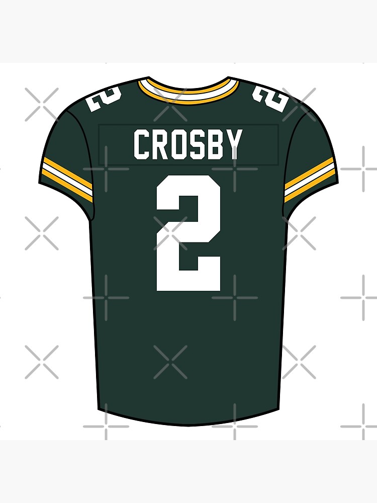 Mason Crosby Away Jersey | Poster