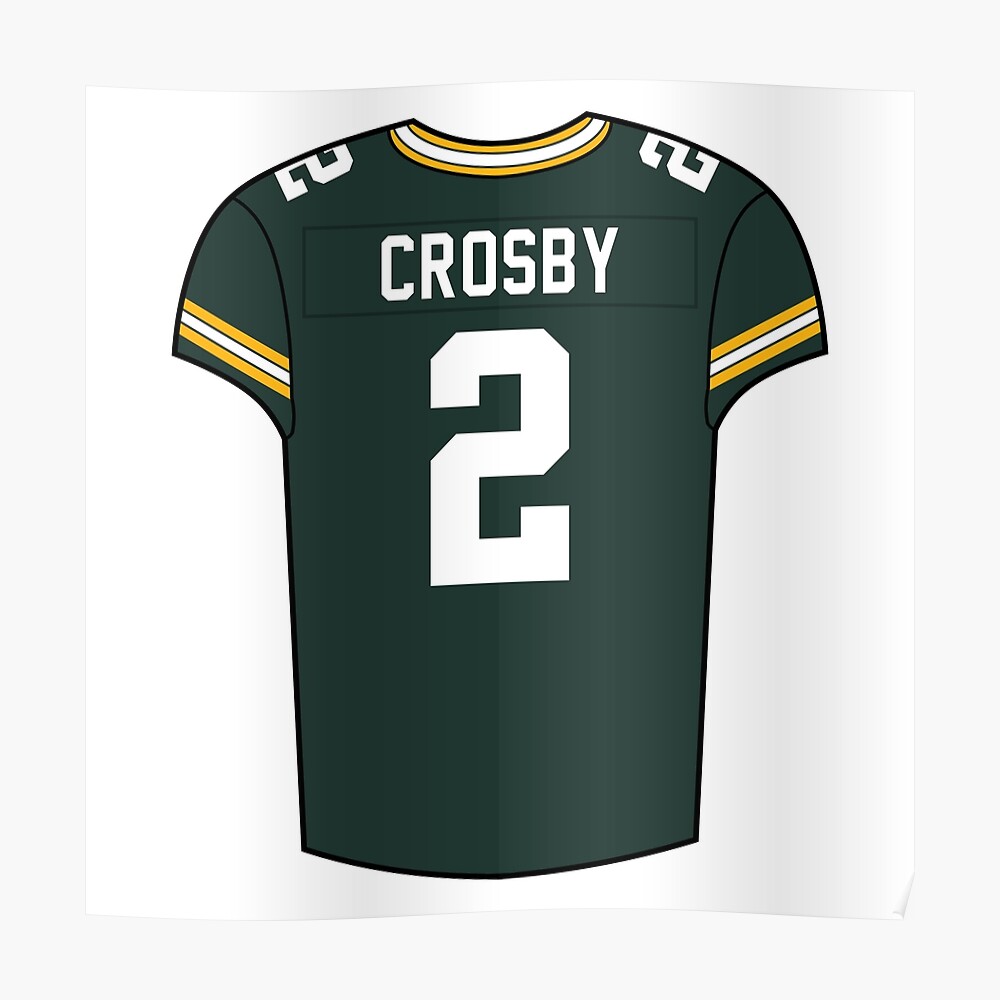 Green Bay Packers AJ Dillon Jersey Sticker 