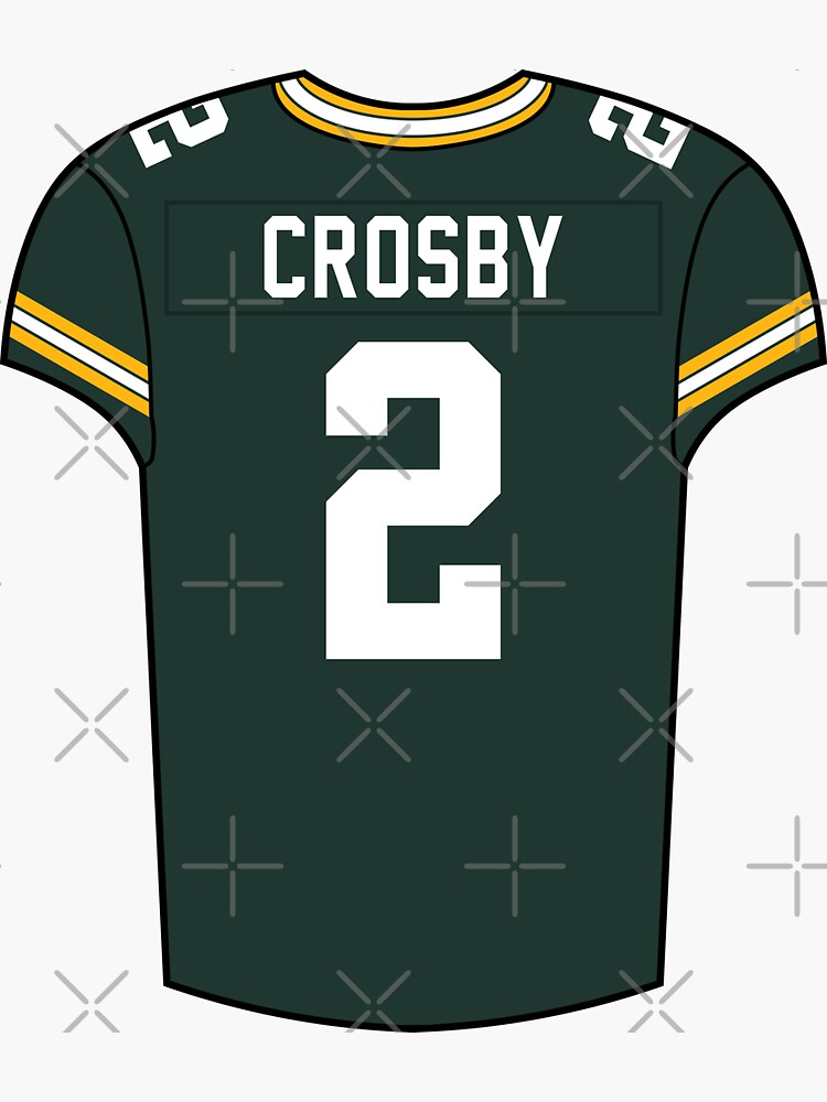 Mason Crosby Home Jersey | Poster