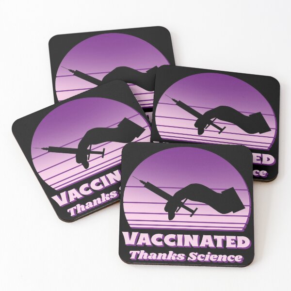 Item preview, Thanks Science Vaccinated Retro Vintage Pro Vaccine designed and sold by Paula Helit.