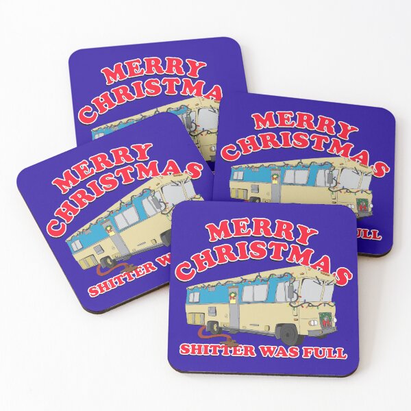 Item preview, Merry Christmas, Shitter Was Full designed and sold by TeeArcade84.