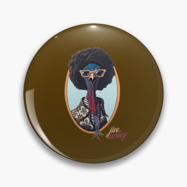 Item preview, jive turkey with afro and shades designed and sold by MARCOS LILI.