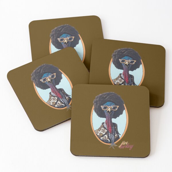 Item preview, jive turkey with afro and shades designed and sold by MARCOS LILI.