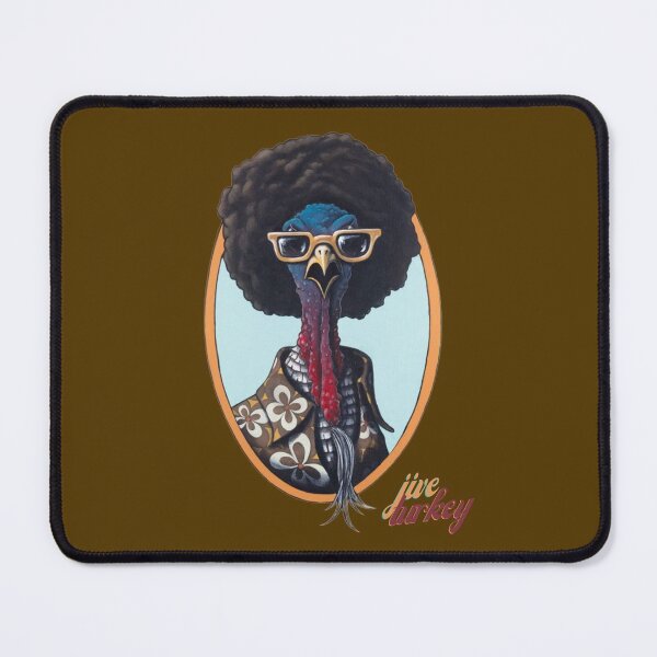 Item preview, jive turkey with afro and shades designed and sold by MARCOS LILI.