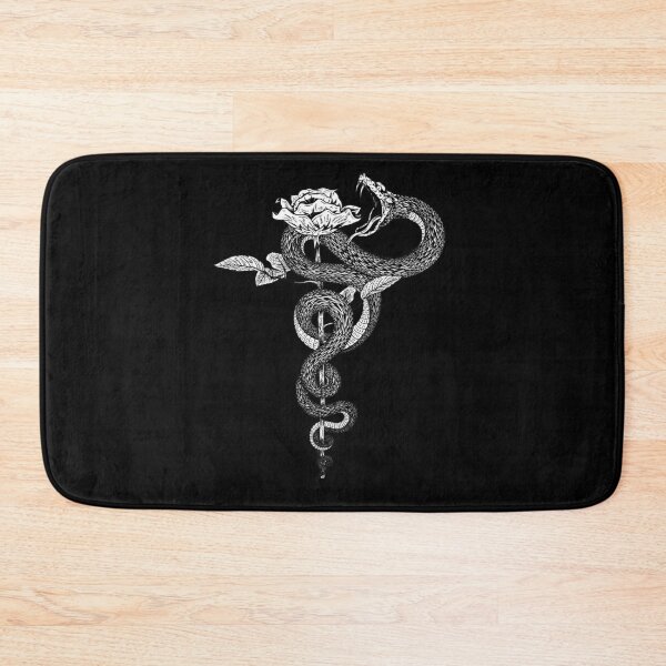 Item preview, snake and flower designed and sold by bisly.