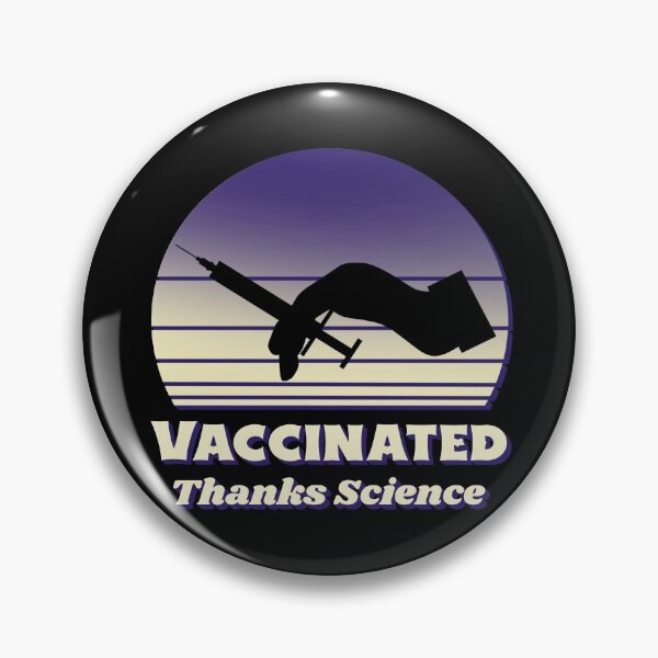 Item preview, Thanks Science Vaccinated Retro Vintage Pro Vaccine designed and sold by Paula Helit.