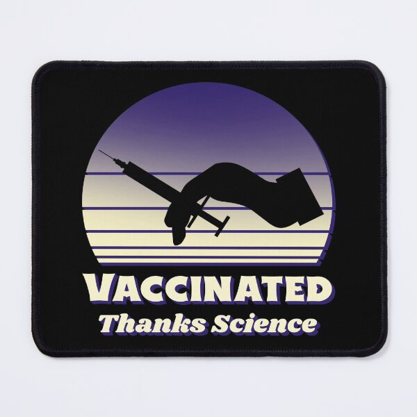 Item preview, Thanks Science Vaccinated Retro Vintage Pro Vaccine designed and sold by Paula Helit.