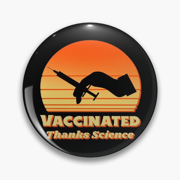 Item preview, Thanks Science Vaccinated Retro Vintage Pro Vaccine designed and sold by Paula Helit.