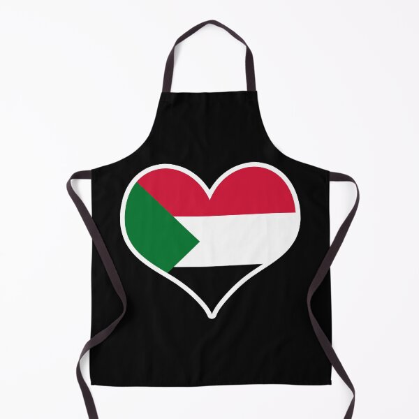 Item preview, Sudan Flag Heart designed and sold by PKHalford.