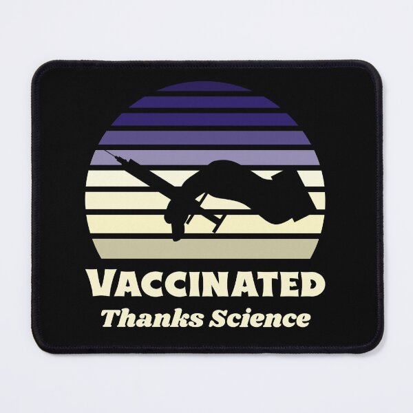 Item preview, Thanks Science Vaccinated Retro Vintage Pro Vaccine designed and sold by Paula Helit.