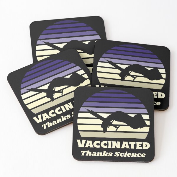 Item preview, Thanks Science Vaccinated Retro Vintage Pro Vaccine designed and sold by Paula Helit.