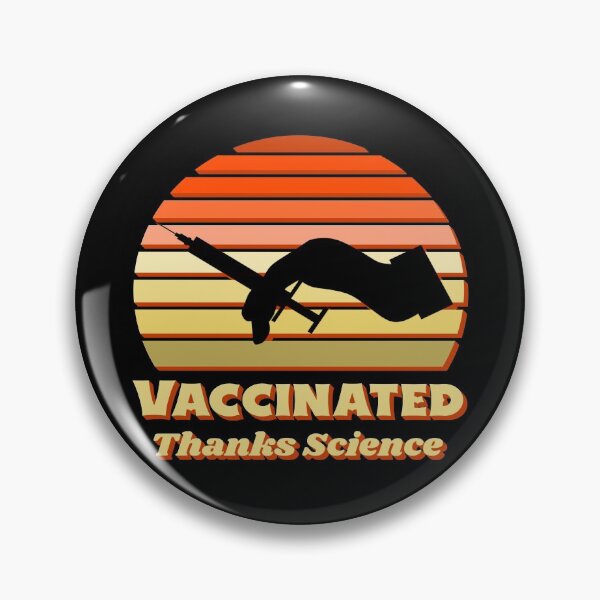 Item preview, Thanks Science Vaccinated Retro Vintage Pro Vaccine designed and sold by Paula Helit.
