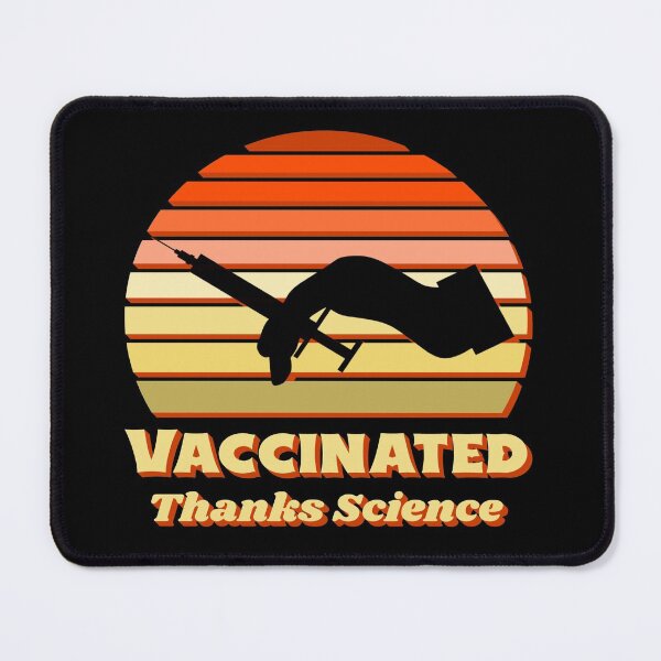 Item preview, Thanks Science Vaccinated Retro Vintage Pro Vaccine designed and sold by Paula Helit.