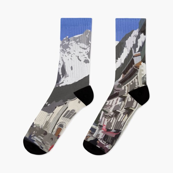 Item preview, Chamonix Scene Painting designed and sold by Positive Lad.