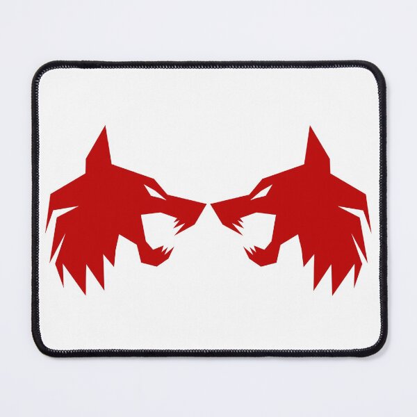 Item preview, twin wolf designed and sold by the Zarock Shop.