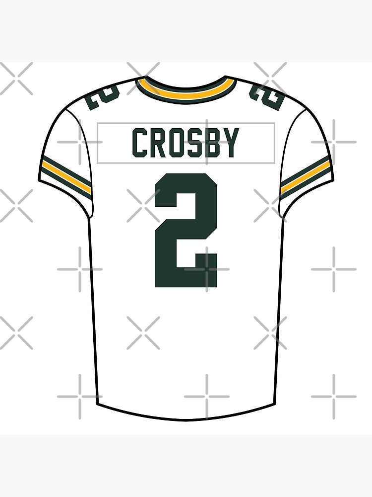 Mason Crosby Away Jersey' Poster for Sale by designsheaven