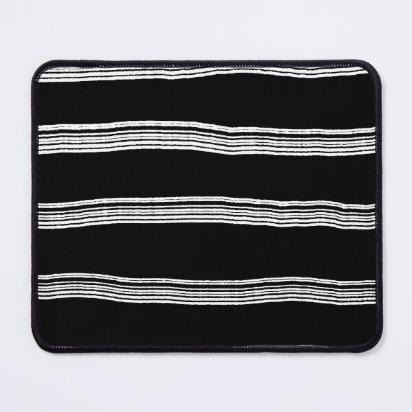 Item preview, "Semi Ploughed" 4 | Horizontal Black and White Pattern designed and sold by LiseHoltArt.