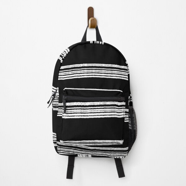 Item preview, "Semi Ploughed" 4 | Horizontal Black and White Pattern designed and sold by LiseHoltArt.