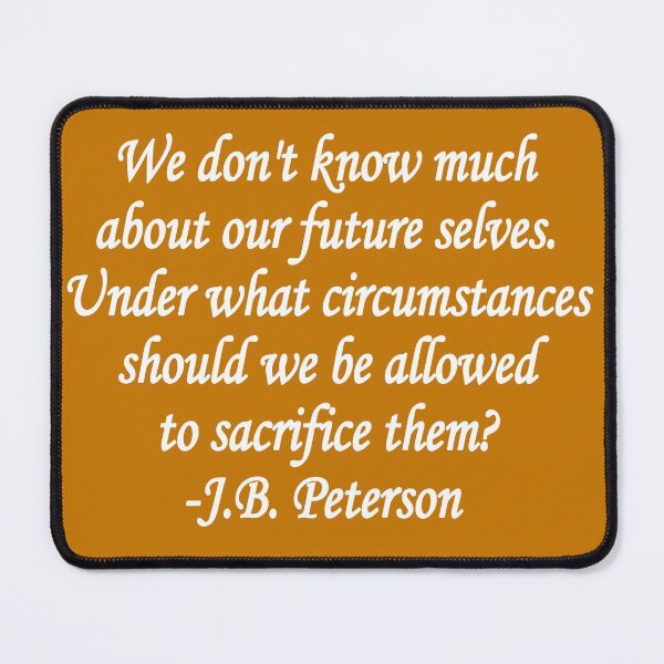 Item preview, We dont know much about our future selves. Under what circumstances should we be allowed to sacrifice them? BE designed and sold by ThreadsByCampion.