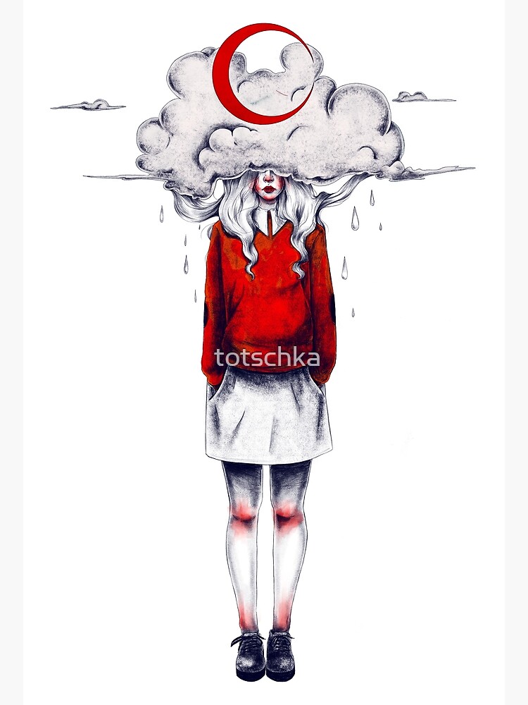 "Head in the clouds" Poster for Sale by totschka Redbubble