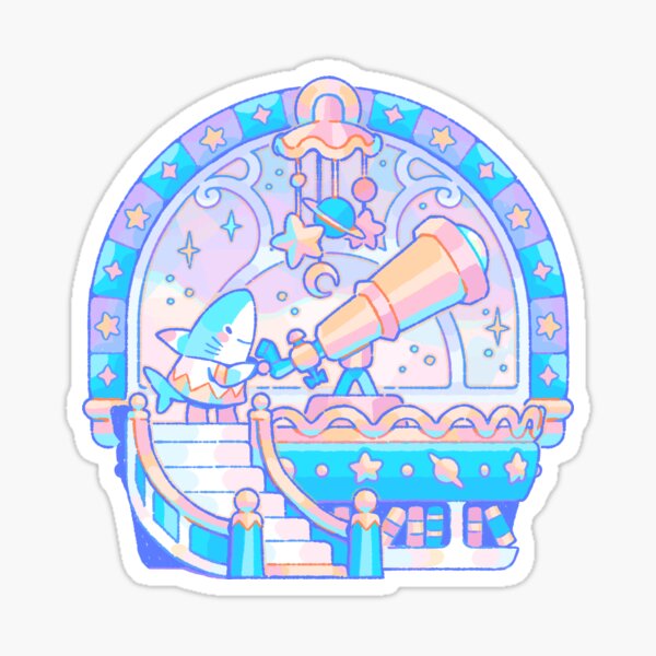 Star Shark Sticker