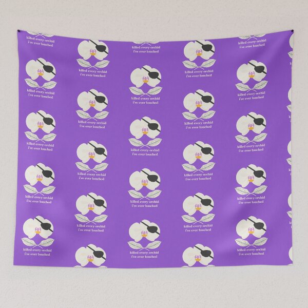 Item preview, Orchids with Eyepatches designed and sold by baldbird.