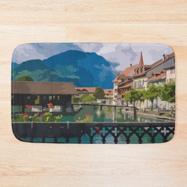 Item preview, Interlaken Scene Painting designed and sold by Positive Lad.
