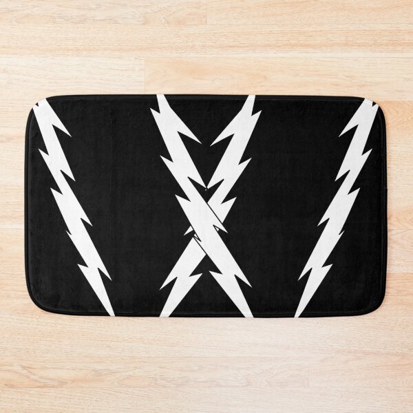 Item preview, White lightning rods over black sky.  designed and sold by Verle-art.