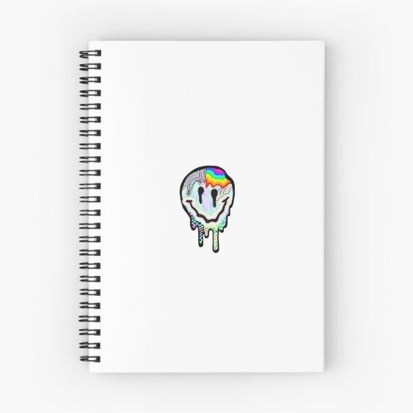 Item preview, Crazy themed drippy smiley face designed and sold by ClickToStick.