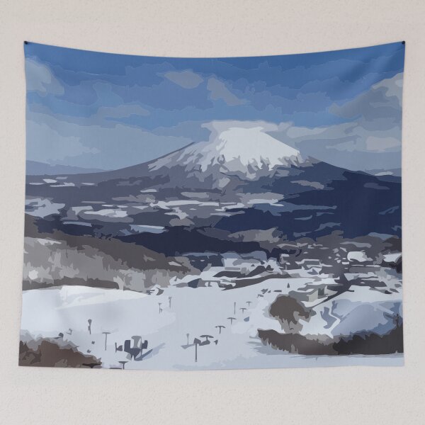 Item preview, Niseko Ski Painting designed and sold by Positive Lad.