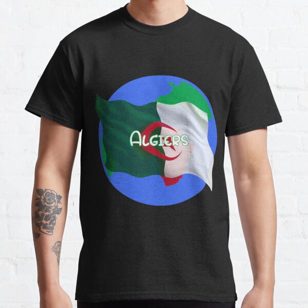Acheter Algérie 3D T-Shirt manches courtes sport décontracté T-Shirt ample  drapeau imprimé haute qualité T-Shirt été col rond hommes dames hauts