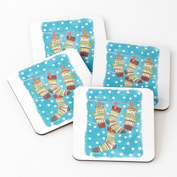 Item preview, Warm mittens and socks, Christmas collection  designed and sold by Lillieoandco.