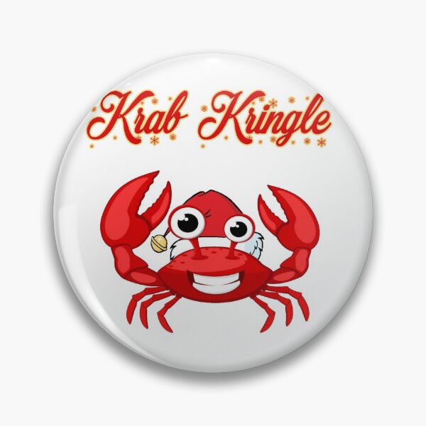Item preview, Krab Kringle, the Christmas Holiday Crab designed and sold by MarsBase.